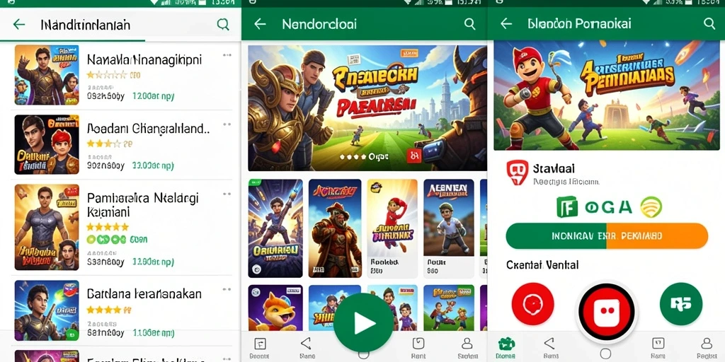Tampilan antarmuka yang menarik dan mudah digunakan.