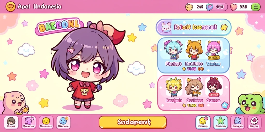Tampilan menu utama 95PGPLAY yang menarik dan mudah dinavigasi.