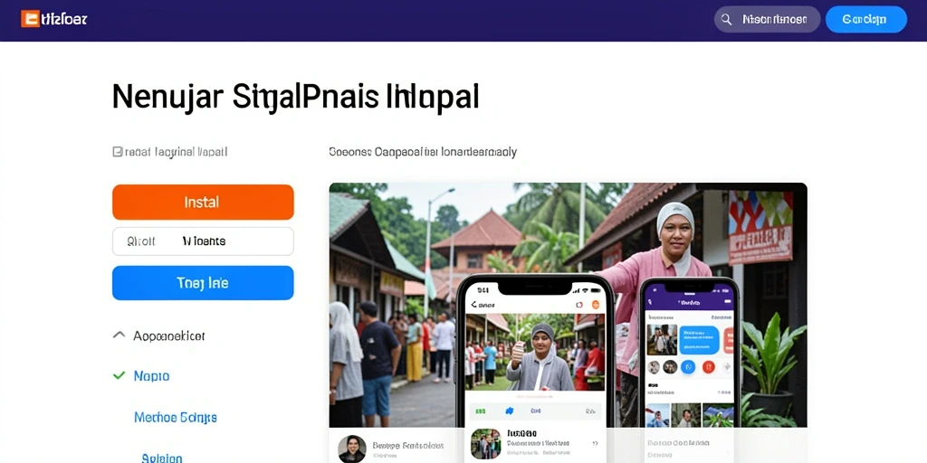 Tampilan antarmuka yang intuitif dan menarik.