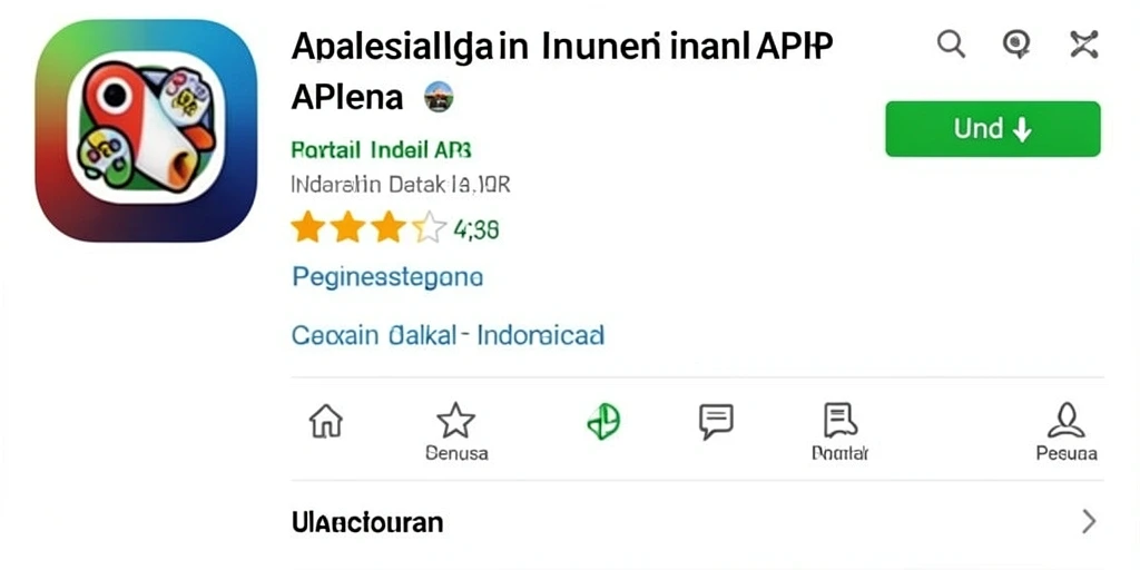 Tampilan menu utama yang menarik dan sederhana.